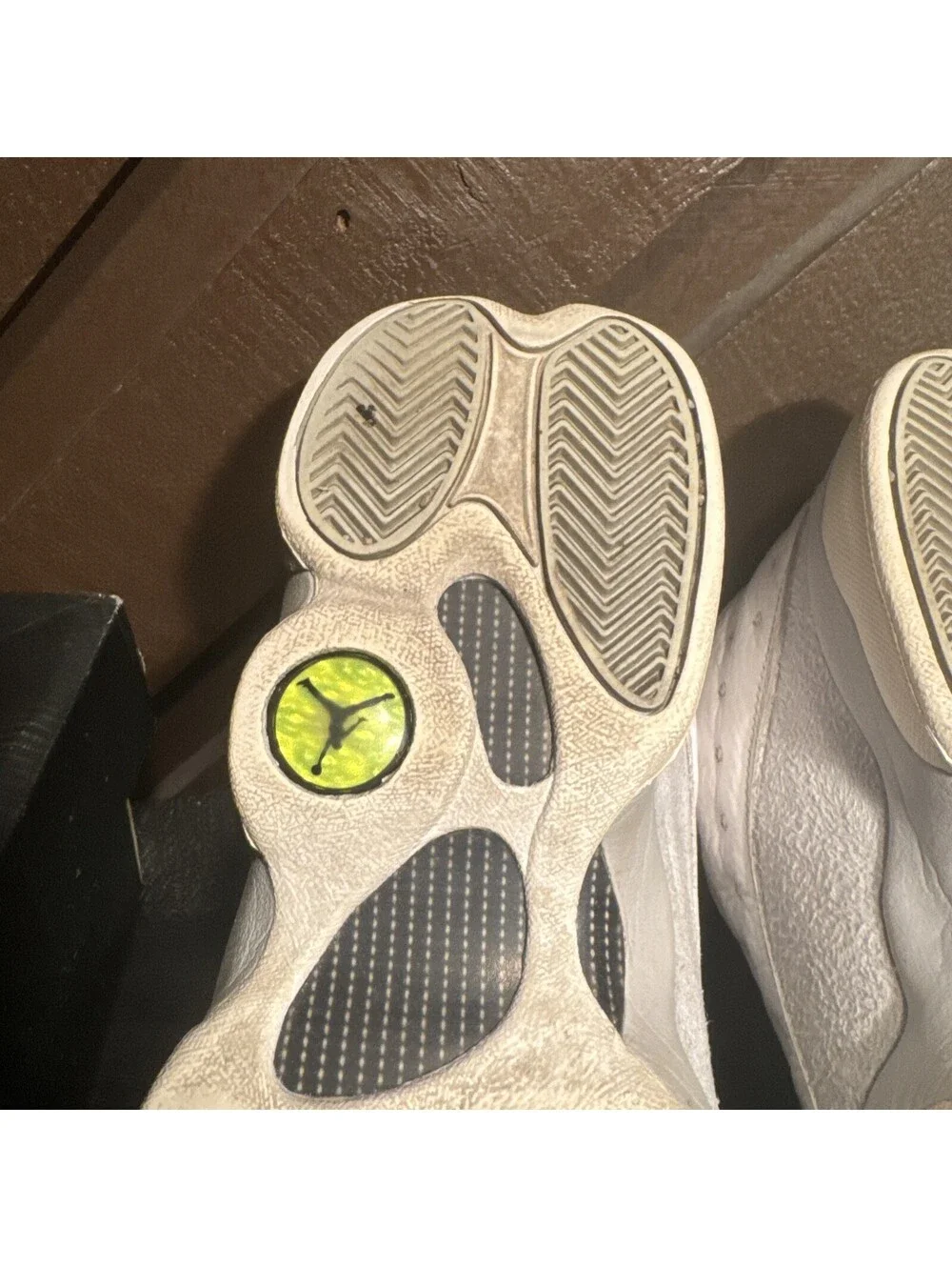 Air Jordan 13 BG Pure Money 310811-100 ~ White ~ Size 7Y